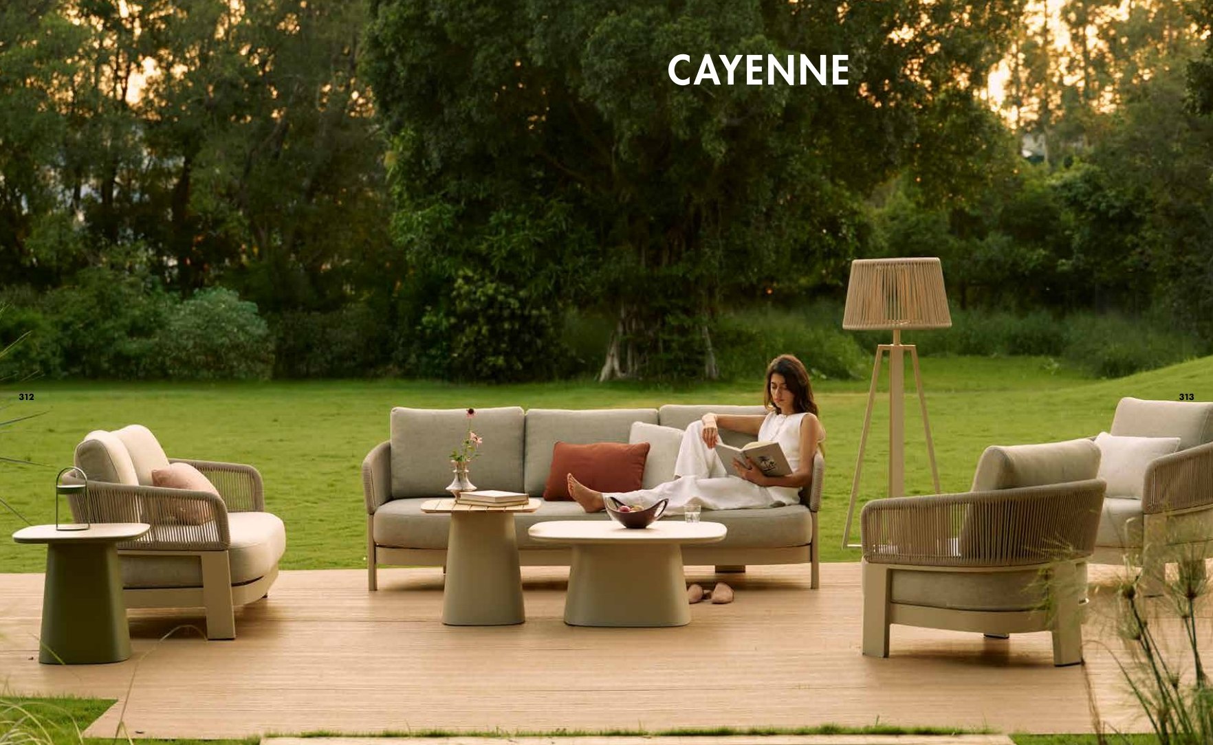 CAYENNE Outdoor Sofa